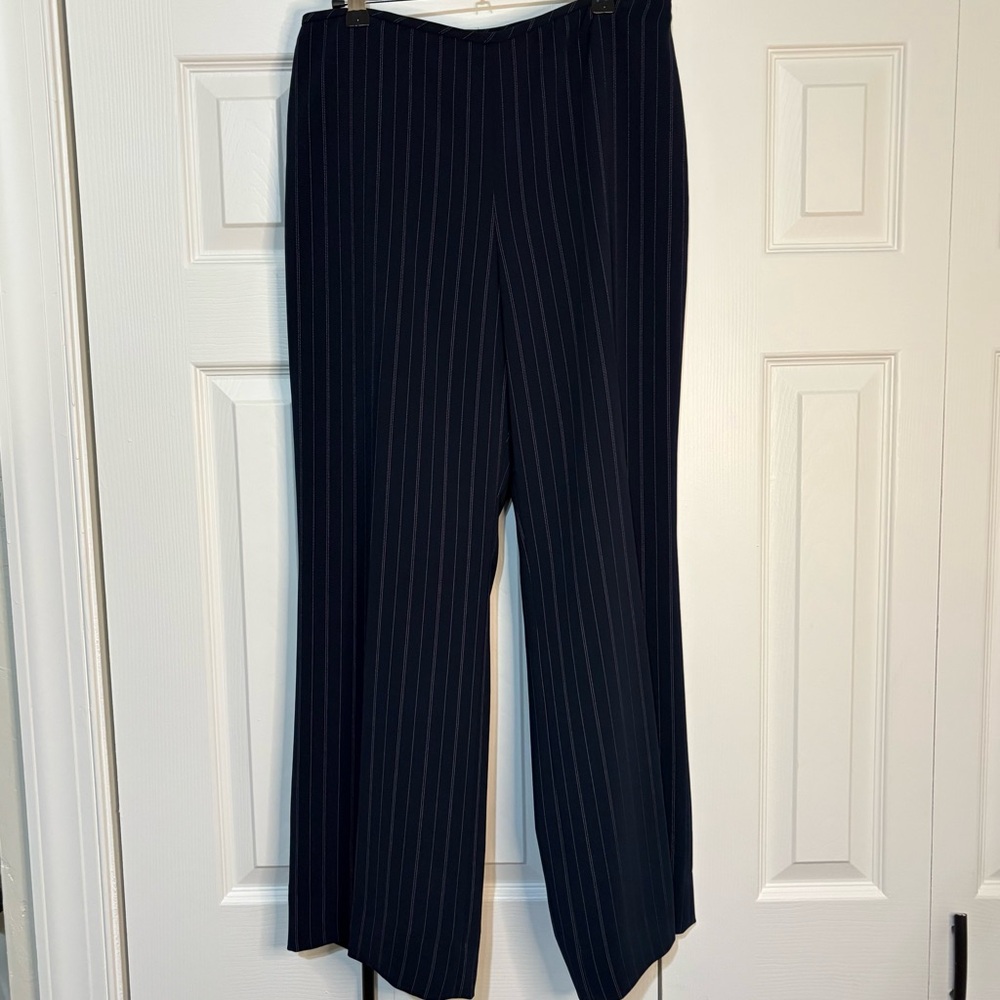 Liz Claiborne Pinstripe Trousers